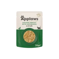 Applaws Cat Chicken & Asparagus in Broth 70 g
