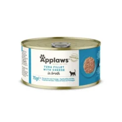 Applaws Cat Tuna Fillet & Cheese in Broth 70 g