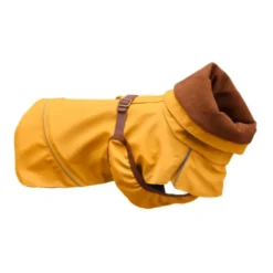 Basic Premium Aiko Regnjacka till Hund Gulbrun