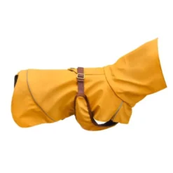 Basic Premium Aiko Regnjacka till Hund Gulbrun