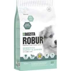 Bozita Robur Puppy & Junior Sensitive Lamm