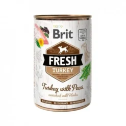 Brit Fresh Turkey with Peas 400 g