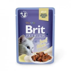 Brit Premium Beef Fillets in jelly 85 g