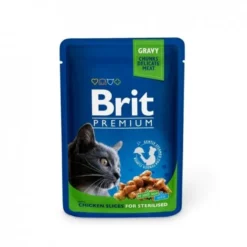 Brit Premium Chicken Slice in gravy sterilised 100 g