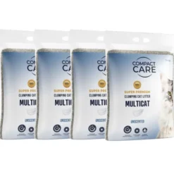 Compact Care Multicat Unscented 4x14 kg