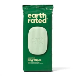 Earth Rated Komposterbara Våtservetter Oparfymerade 100-pack