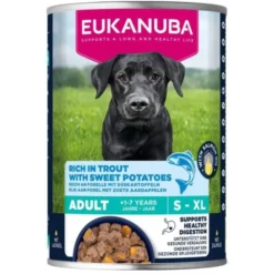 Eukanuba Dog Adult Trout with Sweet Potatoes 400 g