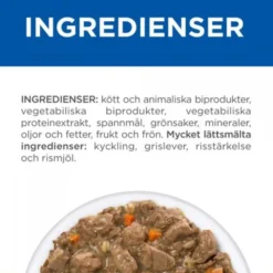 Hill's Prescription Diet Feline Gastrointestinal Biome Digestive Care/Fibre Care Stew Chicken & Vegetables 82 g