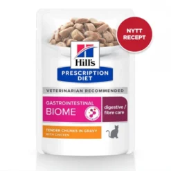 Hill's Prescription Diet Feline Gastrointestinal Biome Digestive/Fibre Care Chicken 12x85 g