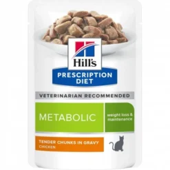 Hill's Prescription Diet Feline Metabolic Weight Loss & Maintenance Chicken 12x85 g