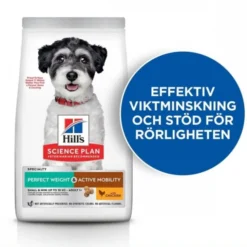 Hill's Science Plan Dog Adult Perfect Weight & Active Mobility Small & Mini with Chicken
