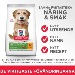 Hill's Science Plan Dog Adult 7+ Youthful Vitality Small & Mini Chicken