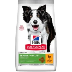 Hill's Science Plan Dog Mature Adult 7+ Senior Vitality Medium Chicken