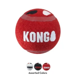 KONG Signature Sport Bollar L 8 cm 2-pack