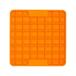 LickiMat Playdate Slickmatta Mini Orange 15 cm