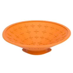 LickiMat Splash Slickmatta Orange 20 cm