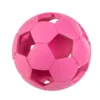 Little&Bigger Fotboll i Gummi Rosa 11 cm