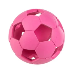 Little&Bigger Fotboll i Gummi Rosa 11 cm