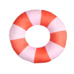 Little&Bigger Hot Summer Flytande Hundleksak Ring Rosa/Röd 15 cm