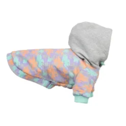 Little&Bigger Hundtröja Hoodie Pastell/Grå