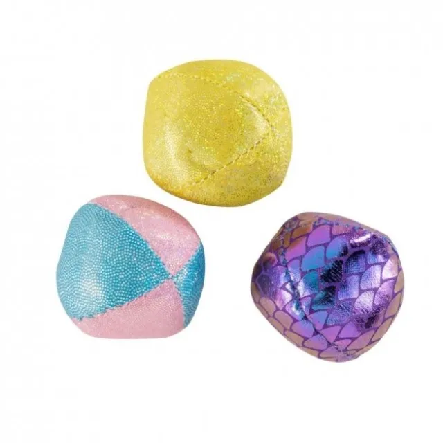 Little&Bigger Kitten Basics Shiny Kattbollar 3-pack