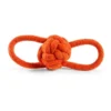 Little&Bigger Recycled Cotton Repboll med Öglor Orange