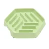 Little&Bigger Tasty Slow Feeder Hexagon Grön 22,5 cm
