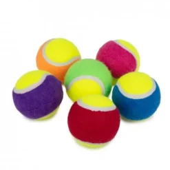 Little&Bigger Tennisbollar 6-pack Multicolor
