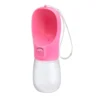 Little&Bigger Voyage Hundflaska med Skopa Rosa 300 ml