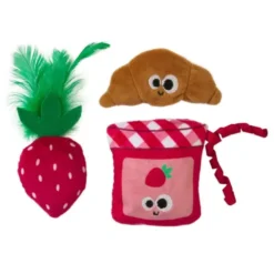 MadCat Kitty Croissant, Jordgubbe & Syltburk 3-pack