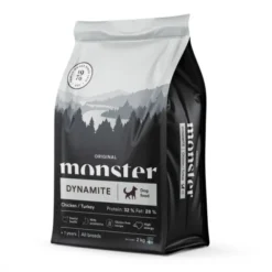 Monster Dog Adult All Breeds Dynamite Chicken & Turkey