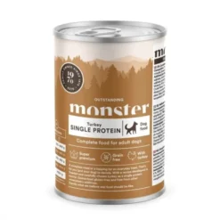 Monster Dog Adult Grain Free Single Protein Turkey 400 g