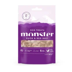 Monster Dog Treats Duck & Red Beet 100 g