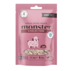 Monster Dog Treats Freeze Dried Pork
