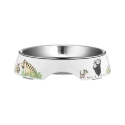 Moomin for Pets Kattskål Vit 15,5 cm