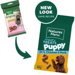 Natures Menu Puppy Valpgodis Chicken & Pork 50 g
