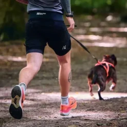 Non-Stop Dogwear Rush Hundförarbälte Svart/Turkos