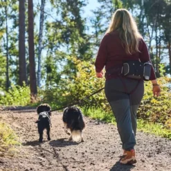 Non-Stop Dogwear Trekking Väska till Hundförarbälte Svart