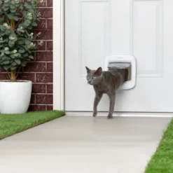 PetSafe Microchip Kattlucka Vit