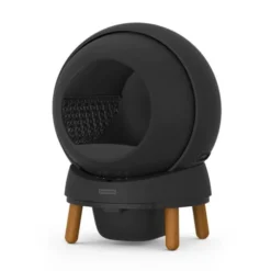 PetSafe SmartSpin Självrensande Kattlåda Svart