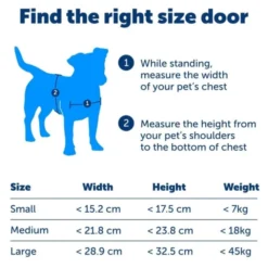 Petsafe Staywell Kattlucka 715 Vit