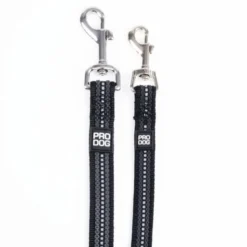 Pro Dog Grip Koppel Reflex Svart