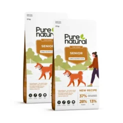 Purenatural Dog Senior Lamb, Salmon & Duck 2 x 12 kg
