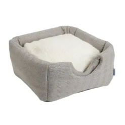 Resploot Hopvikbar Kattbädd/Kattigloo Grå