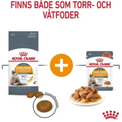 Royal Canin Hair & Skin Care Gravy Adult våtfoder för katt 12 x 85 g