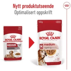 Royal Canin Medium Ageing Gravy våtfoder för hund 10x140g
