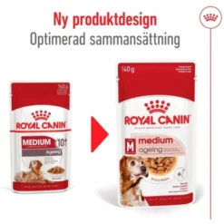 Royal Canin Medium Ageing Gravy våtfoder för hund 10x140g