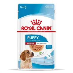 Royal Canin Medium Puppy Gravy våtfoder för hundvalp 10x140g