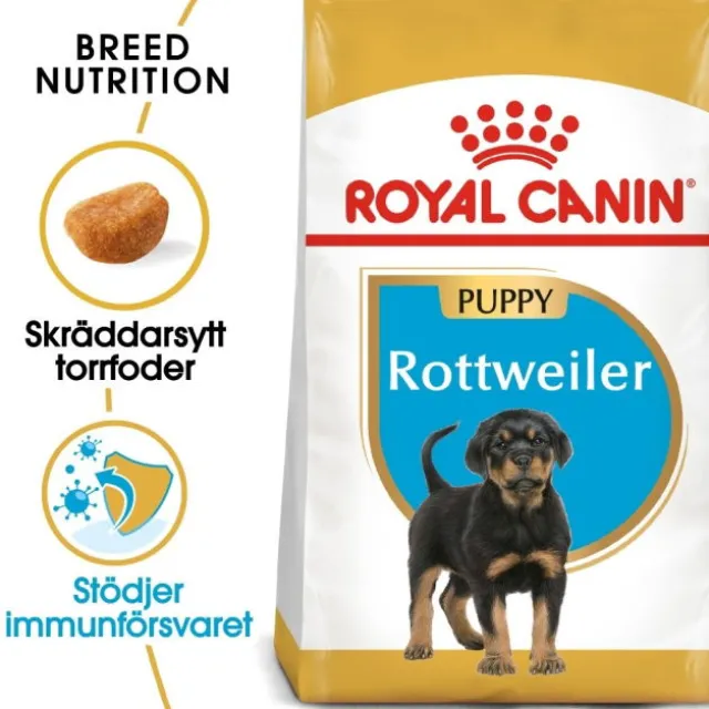 Royal Canin Rottweiler Puppy torrfoder för hundvalp