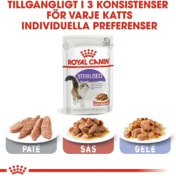 Royal Canin Sterilised Gravy Adult våtfoder för katt 12x85 g